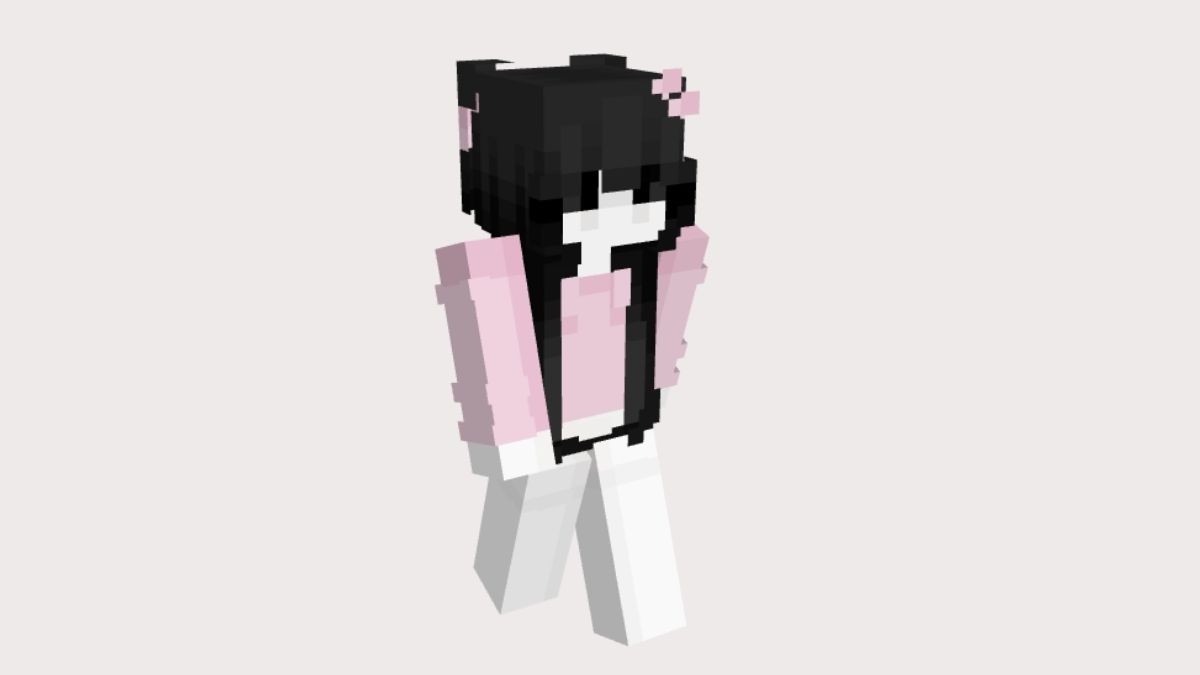Skin Minecraft PE nữ cute