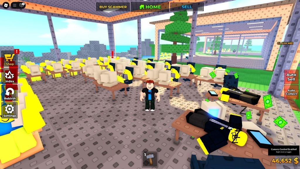 Hướng dẫn cách nhập code Build a Scam Empire