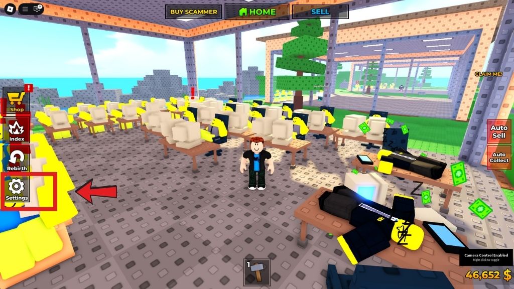 Hướng dẫn cách nhập code Build a Scam Empire