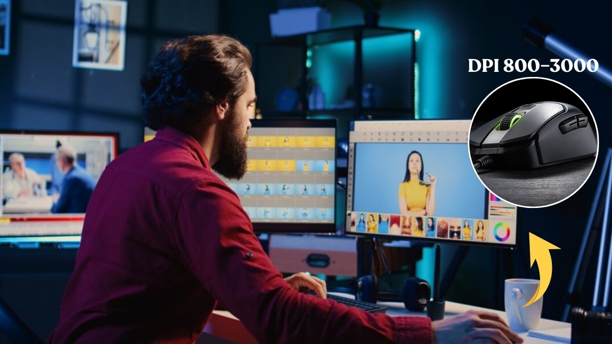 DPI 800–3000 đem lại sự ổn định khi thiết kế
