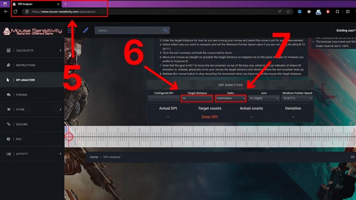 Cách kiểm tra DPI chuột máy tính
