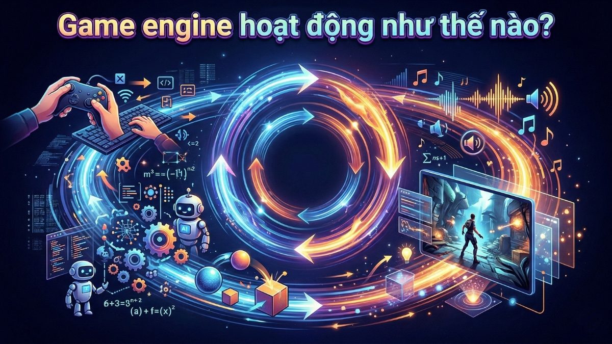 Game engine hoạt động như thế nào?
