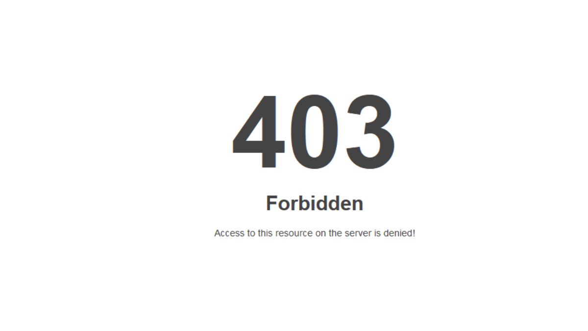 Lỗi 403 Forbidden là gì? Nguyên nhân, cách sửa lỗi hiệu quả