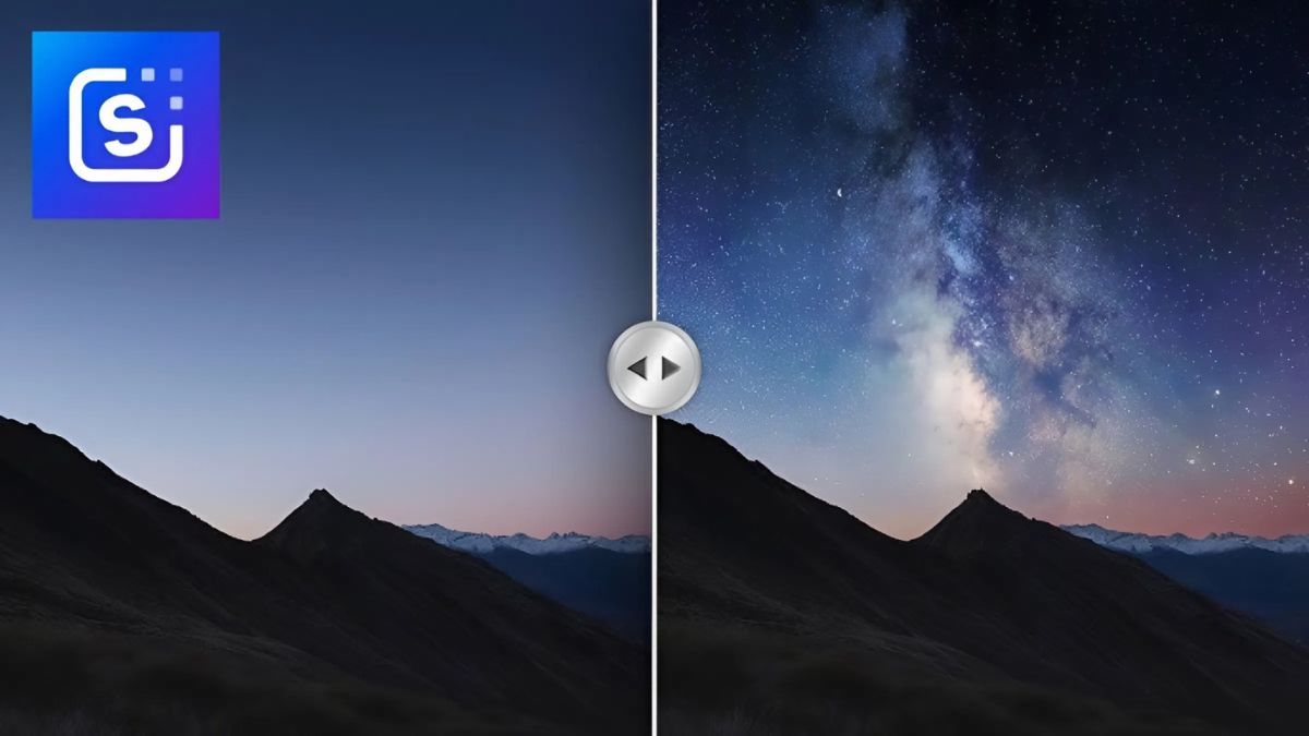 SnapEdit app chỉnh mây trời