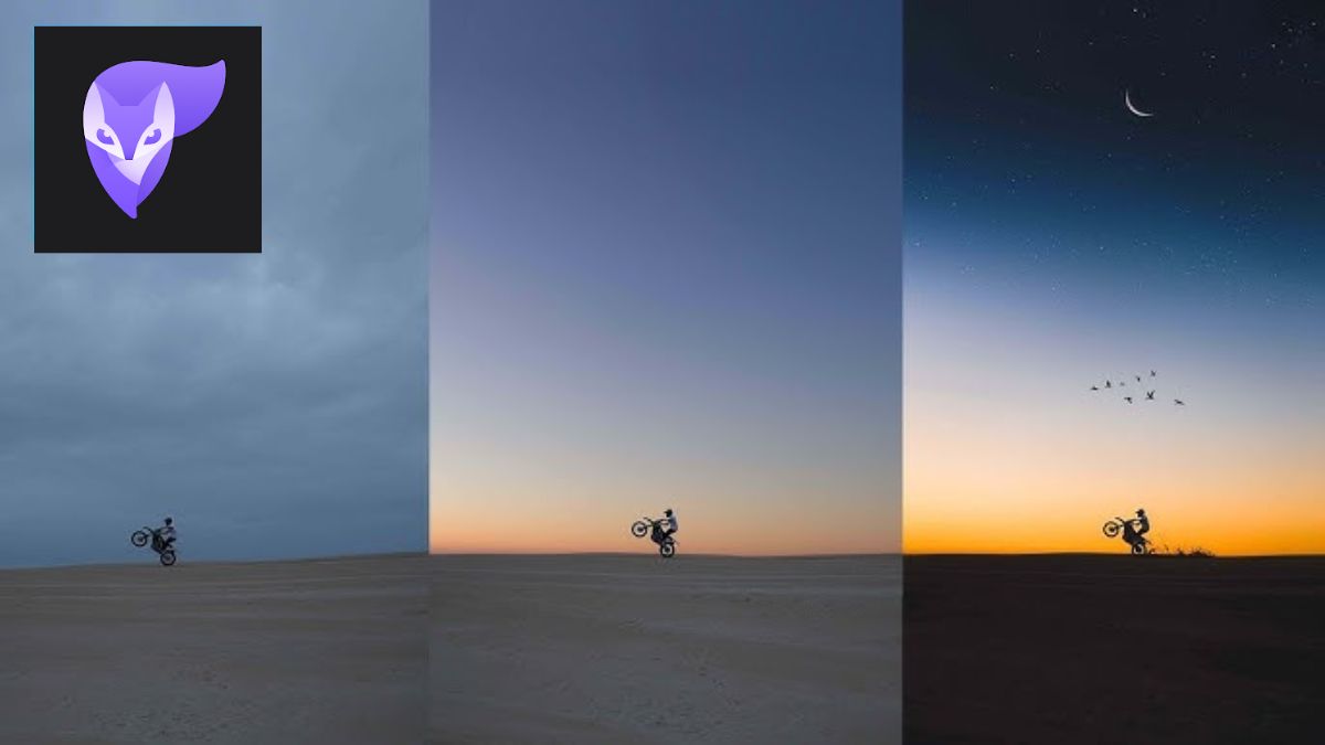 Photoleap app tạo mây đẹp