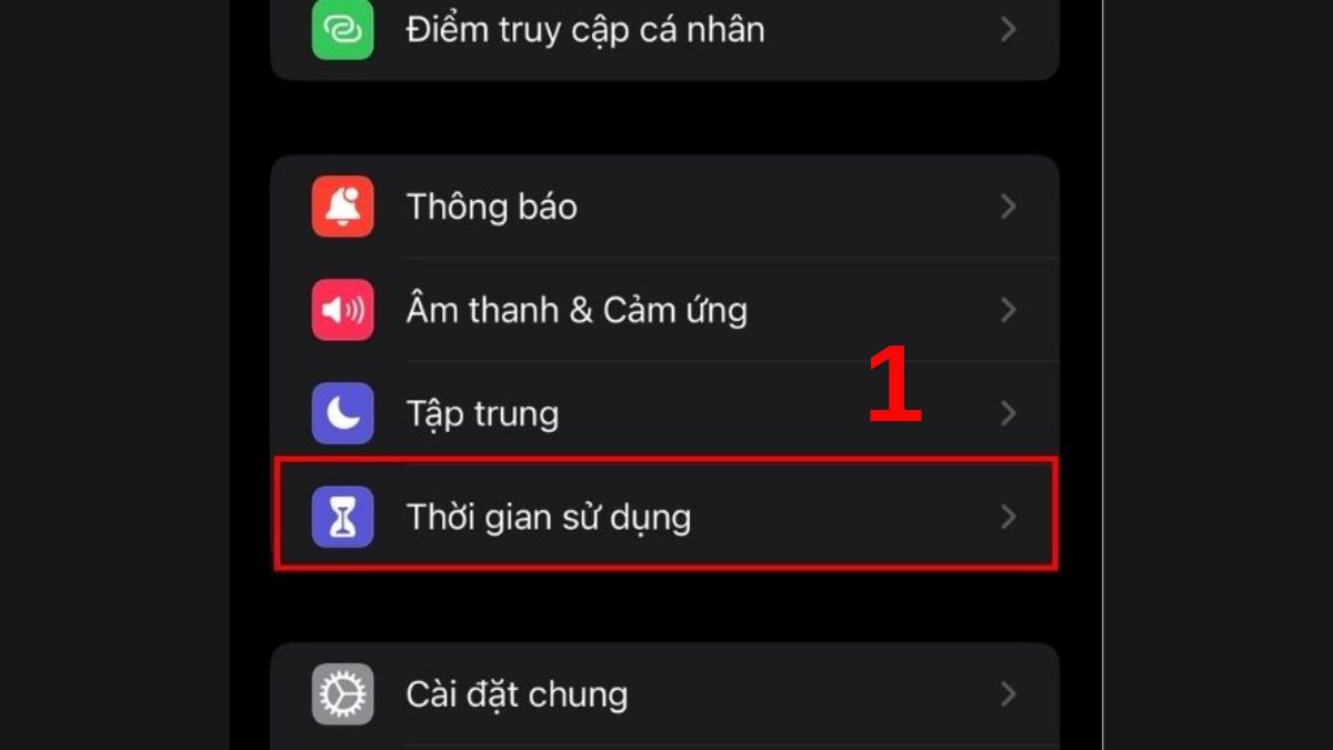 sửa Lỗi App Store bị mất biểu tượng - bước 1