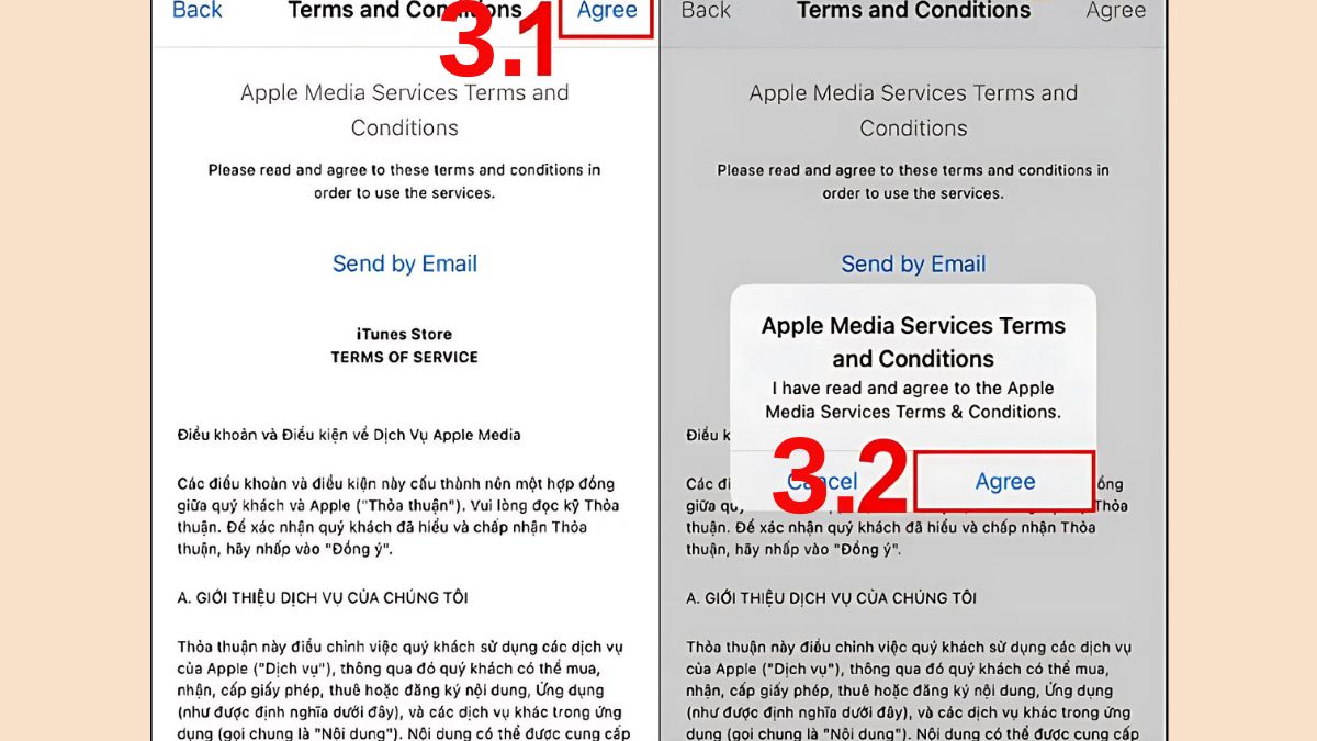 cách khắc phục lỗi App Store bị lỗi mã vùng - bước 3