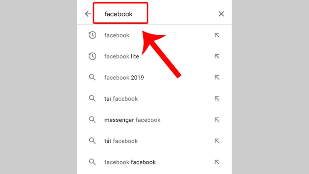 cách cập nhật facebook trên android thủ công - bước 2
