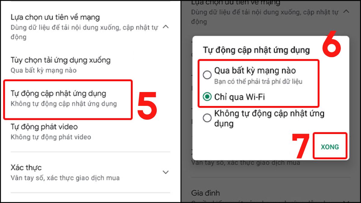 cách cập nhật facebook trên android tự động - bước 3