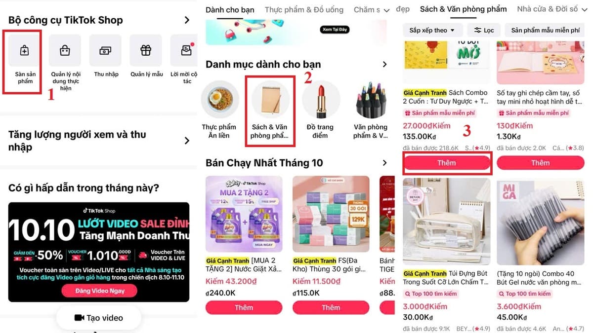 Cách mở tiktok shop khi chưa đủ follow với tài khoản tiktok ít hơn 1000 follower - Bước 4