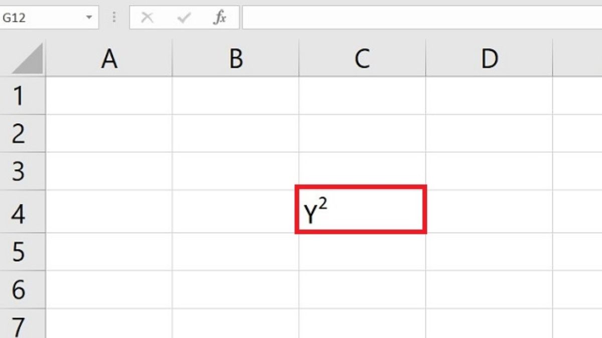 Cách gõ mét vuông, mét khối trong Excel dùng hộp thoại format - bước 4