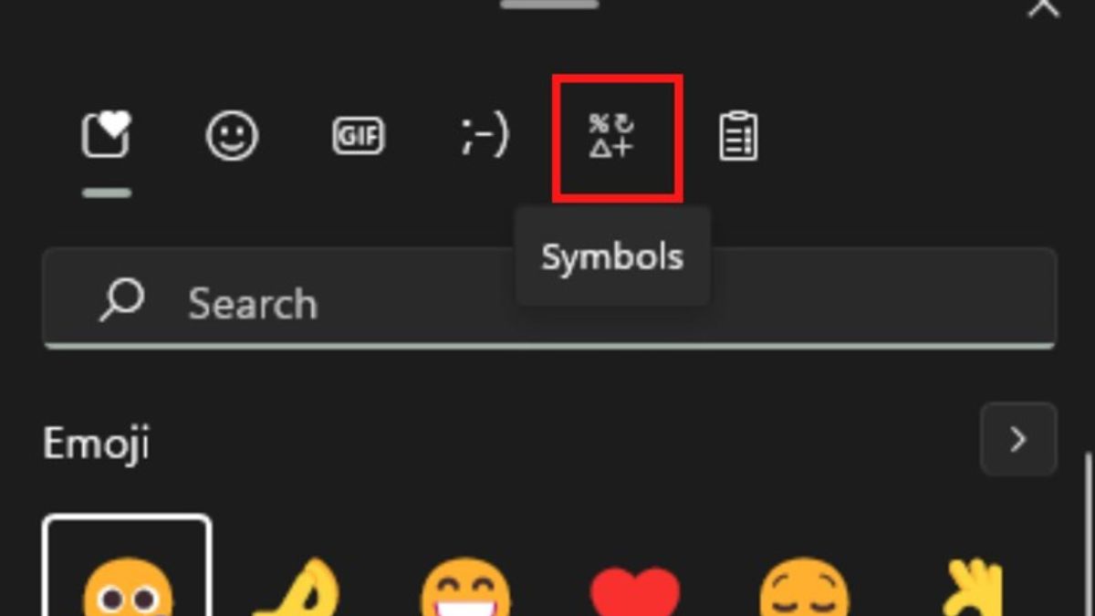 Cách gõ mét vuông, mét khối trong Word dùng bảng symbols - bước 2