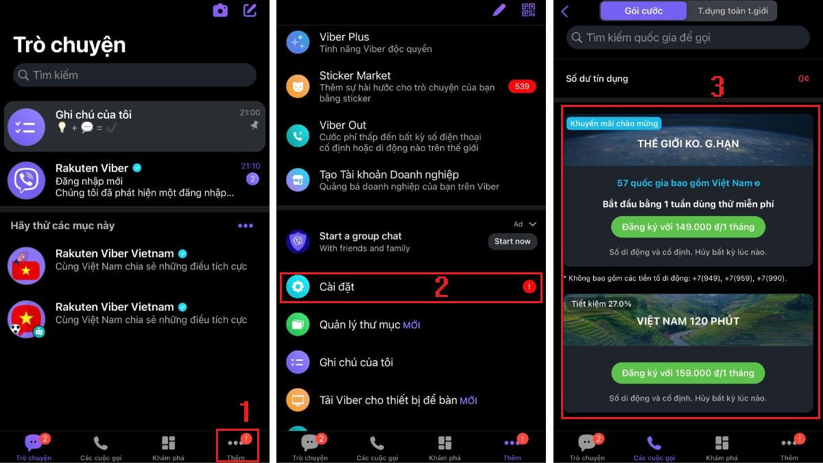 Cách kết bạn trên Viber bằng điện thoại bước 5