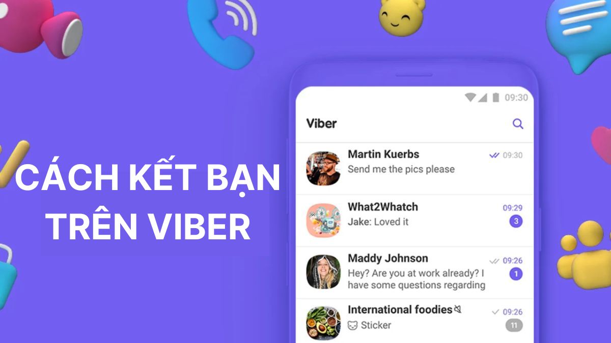 Hướng dẫn cách kết bạn trên Viber trên điện thoại, máy tính