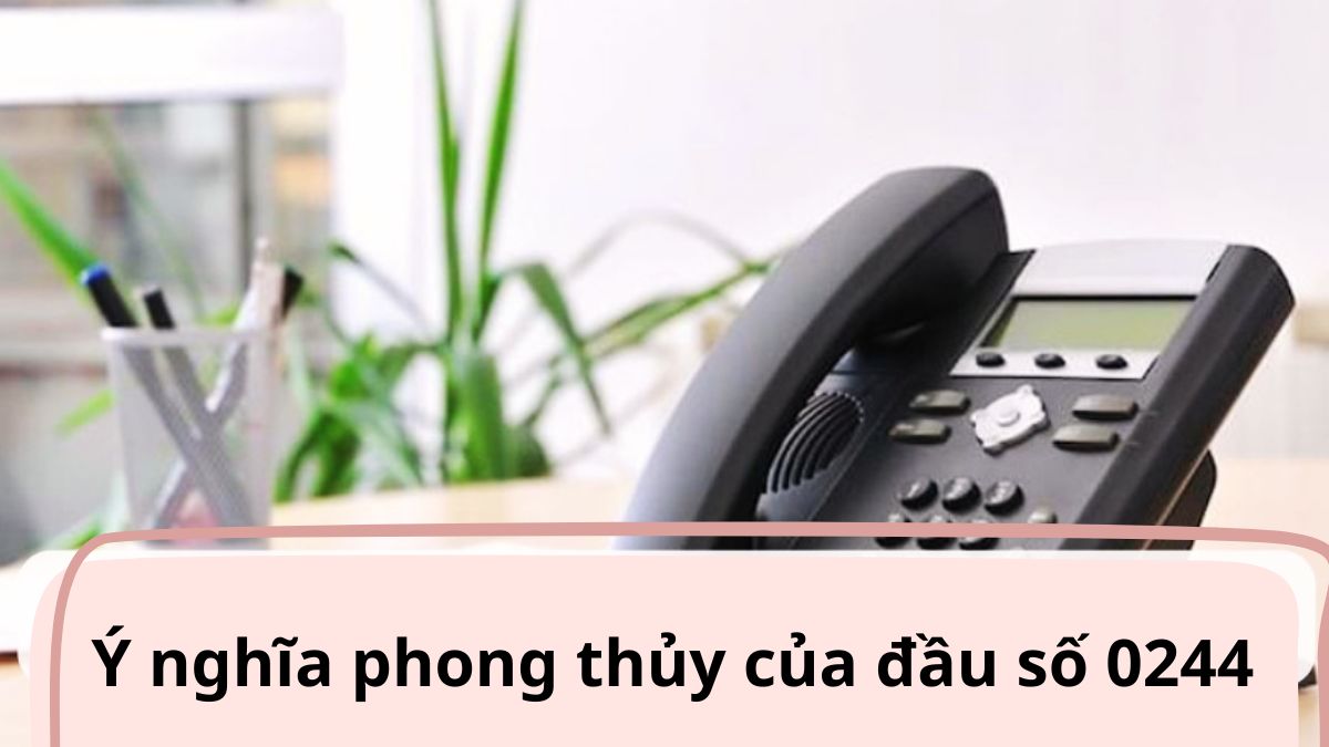 Ý nghĩa phong thủy của đầu số 0244