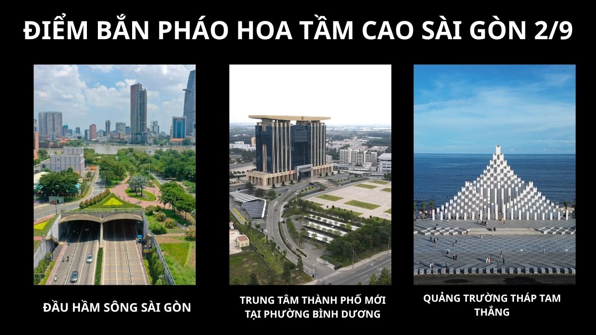 Lịch nghỉ, pháo hoa và gợi ý 2/9 đi đâu chơi ở Sài Gòn