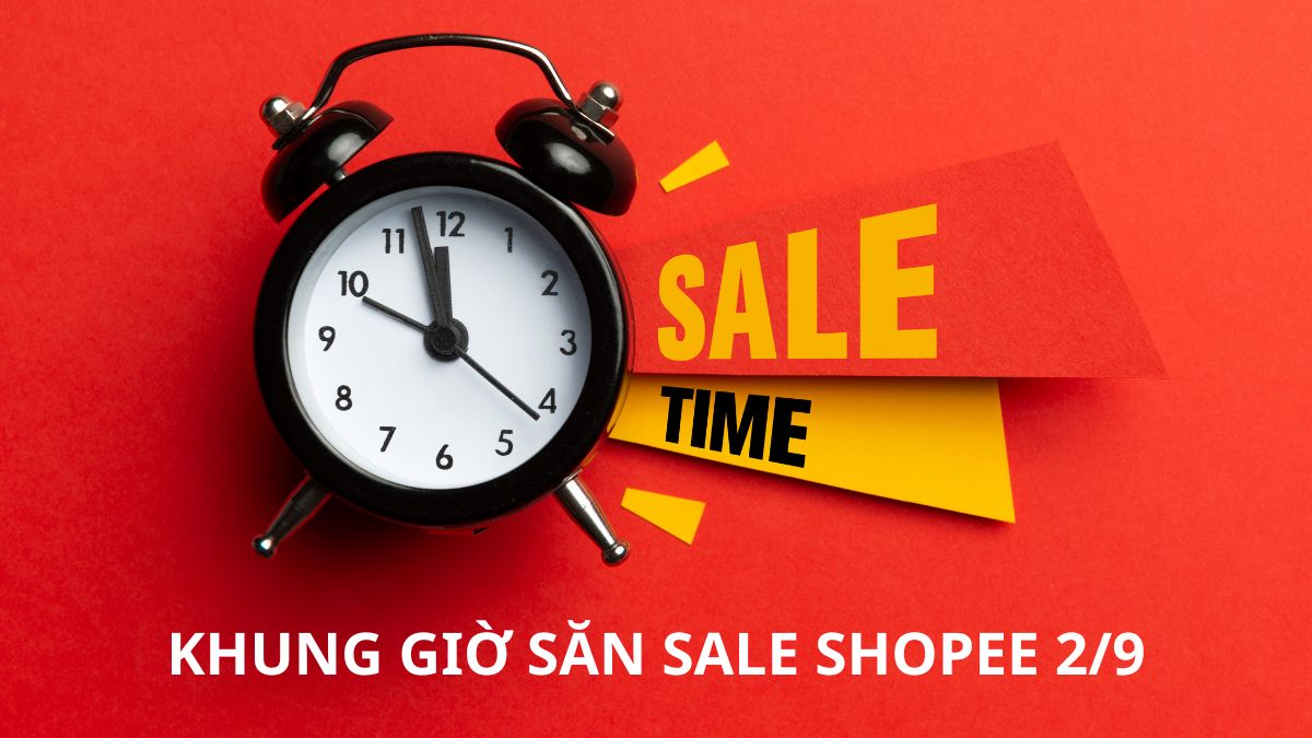 Sale Shopee 2/9 kéo dài bao lâu?