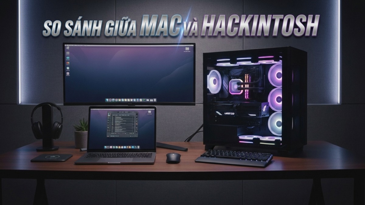 So sánh giữa Mac và Hackintosh
