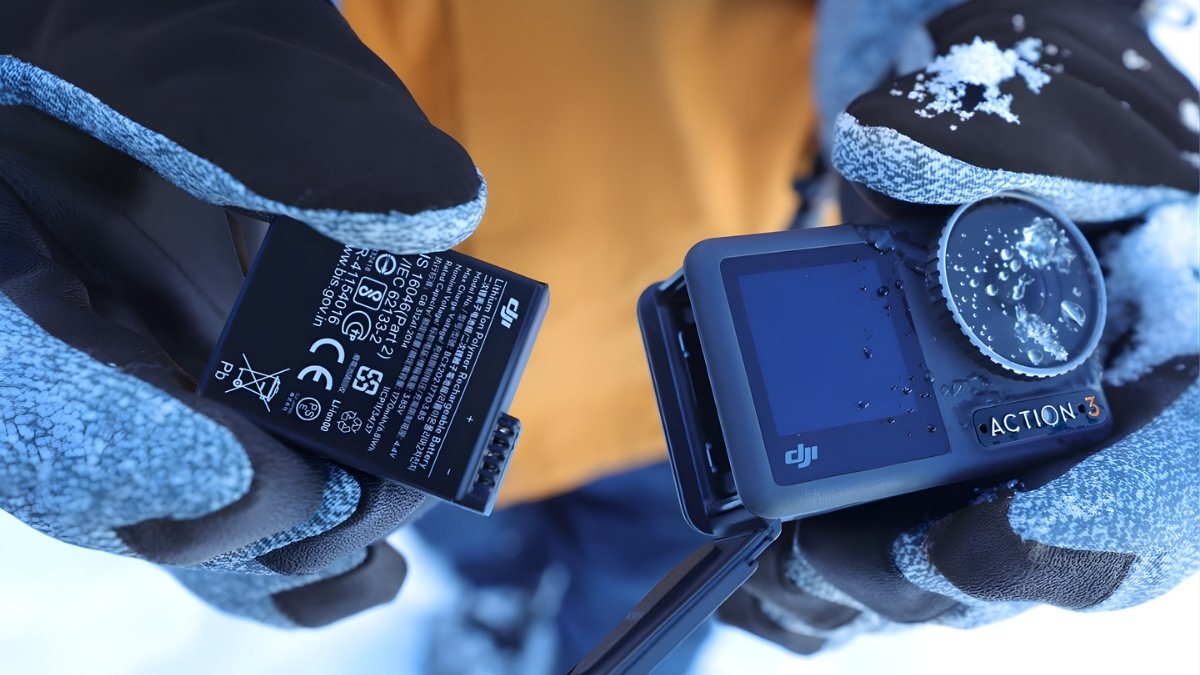 Kinh nghiệm chọn action camera phù hợp - thời lượng pin