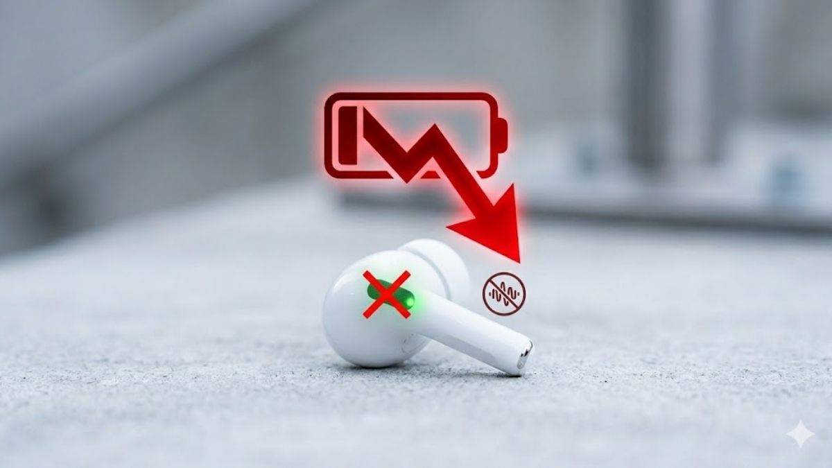 Cách khắc phục AirPods bị chai pin - hạn chế kết nối với tính năng tiêu thụ pin cao