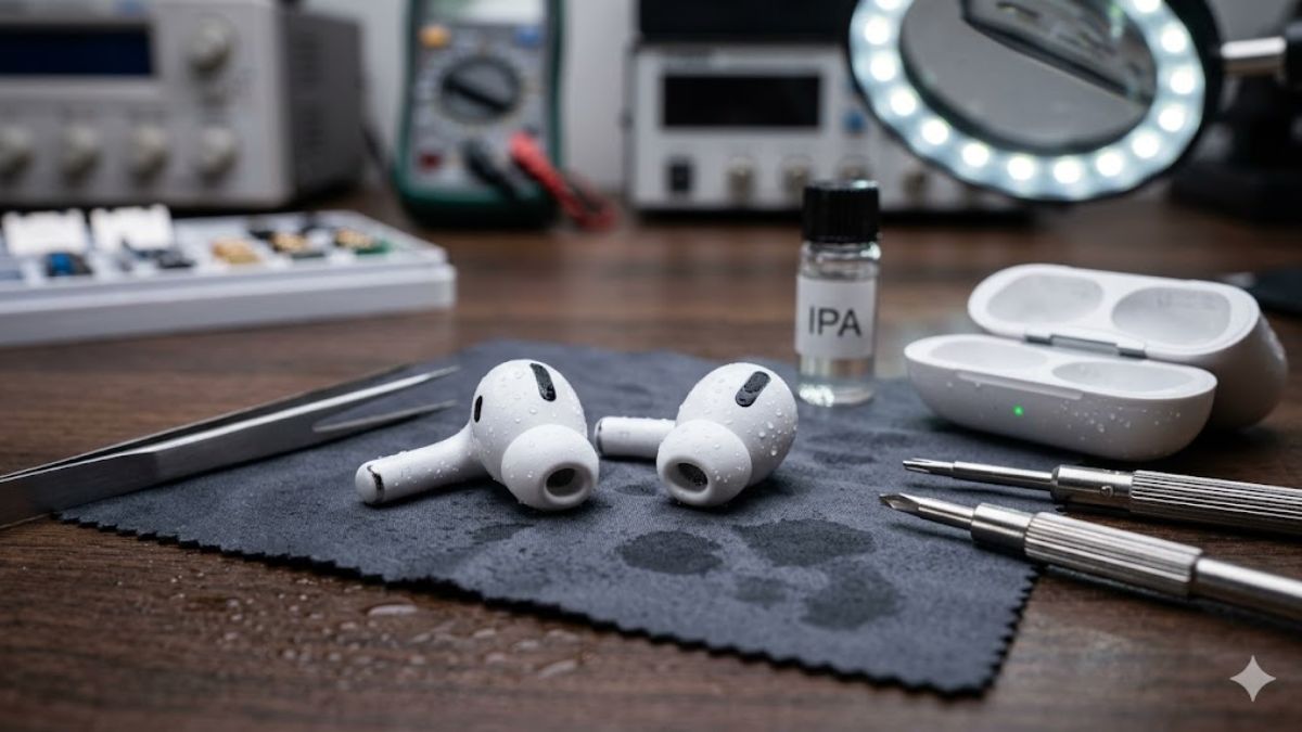 AirPods bị vô nước có sửa được không?