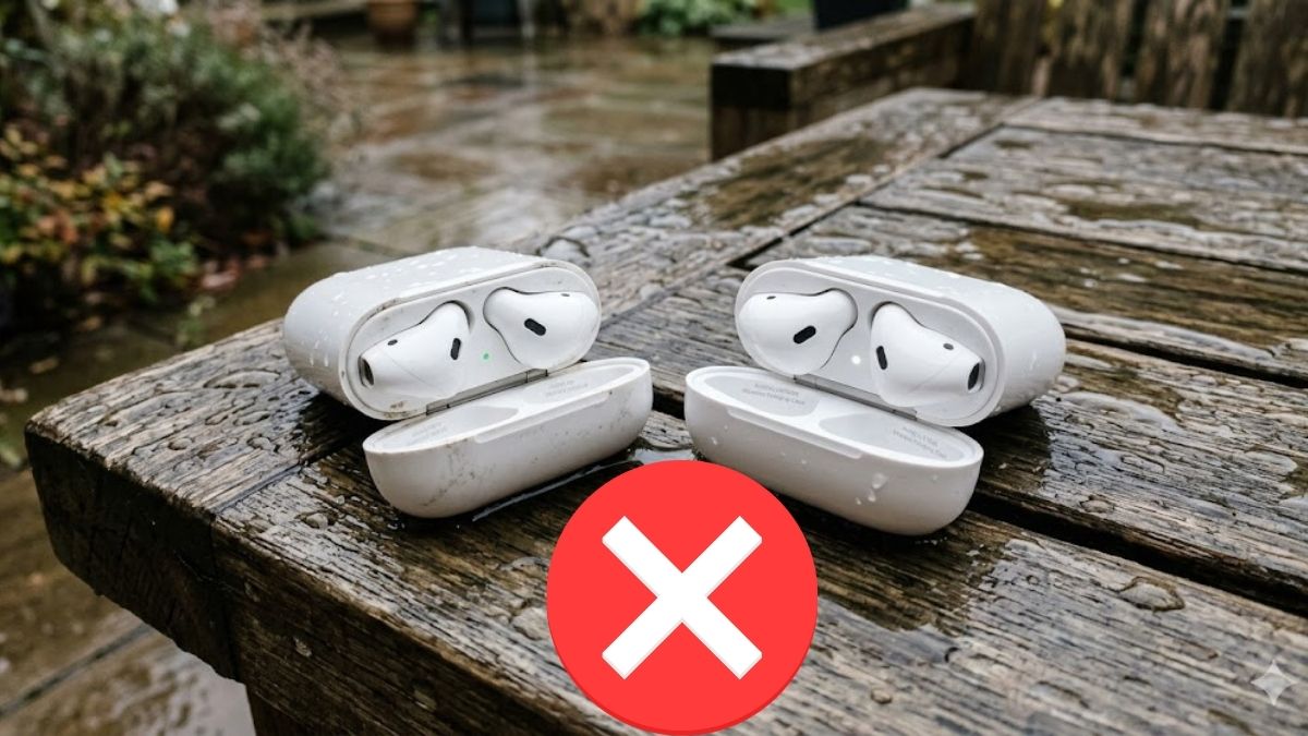 AirPods thế hệ 1 và 2 có chống nước không?