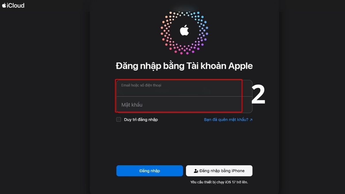 cách định vị AirPods qua iCloud.com trên máy tính - bước 2