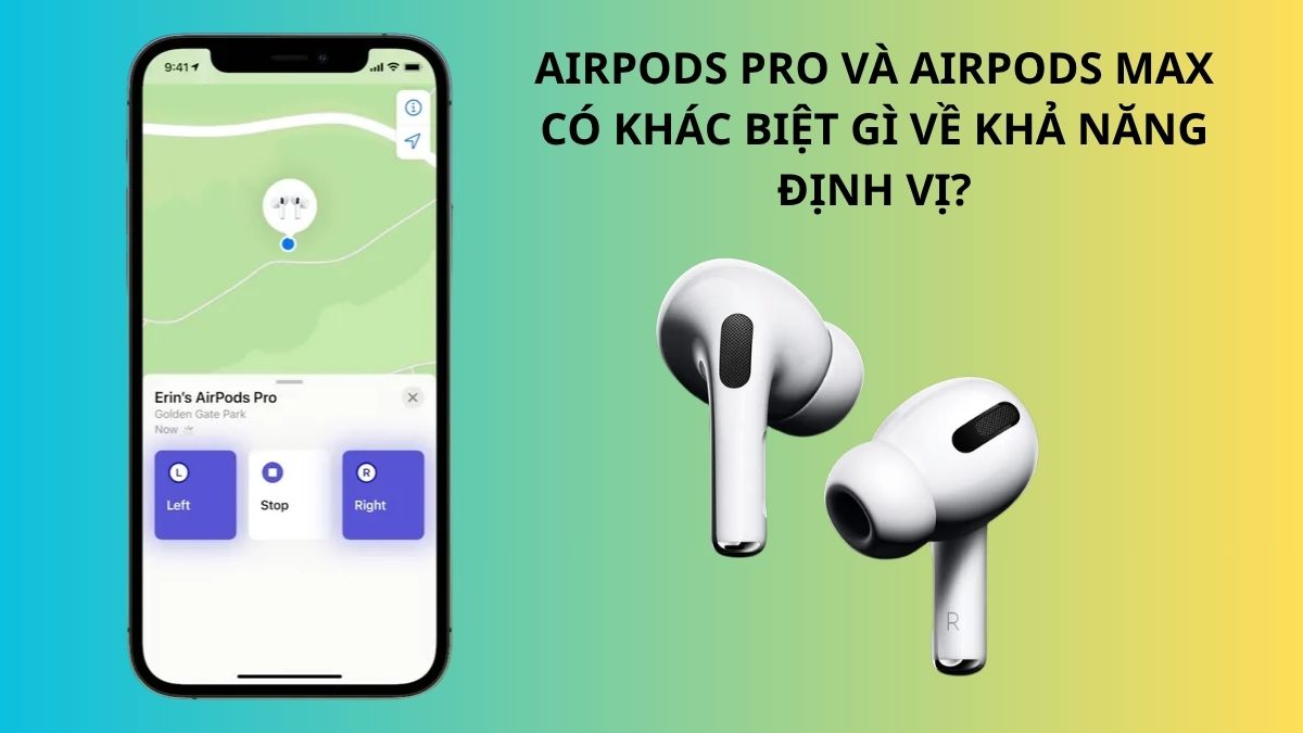 Các trường hợp không định vị được AirPods