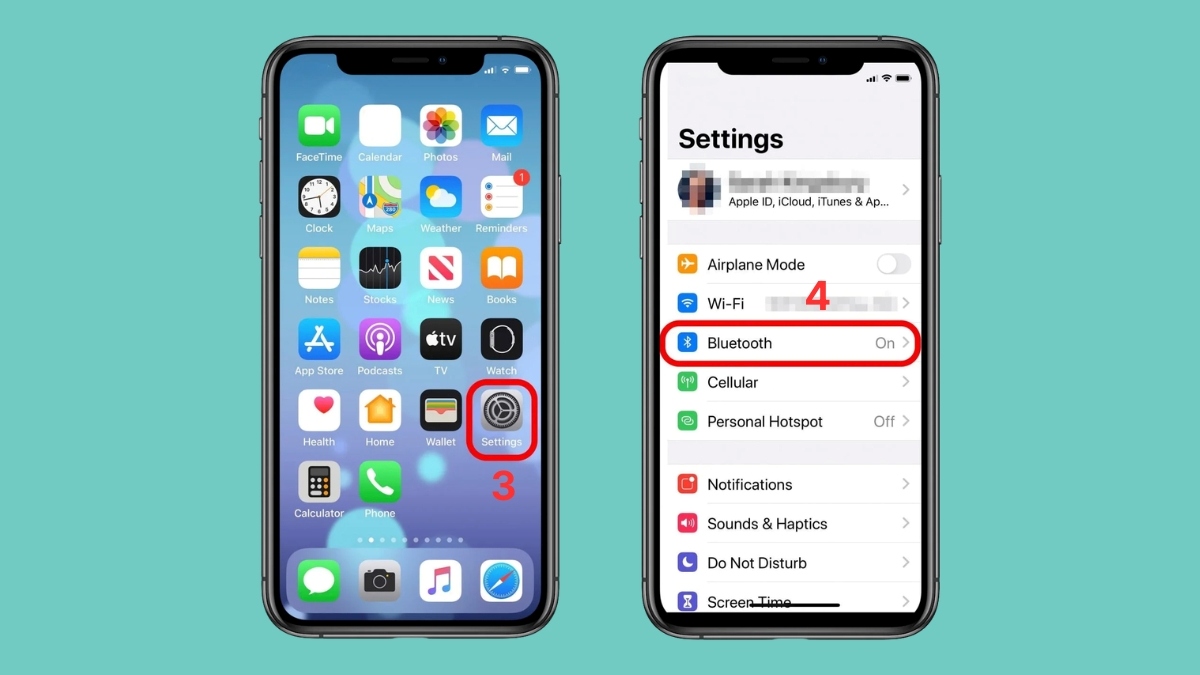 Cách khắc phục AirPods không hiện popup trên thiết bị - reset lại airpods - bước 2
