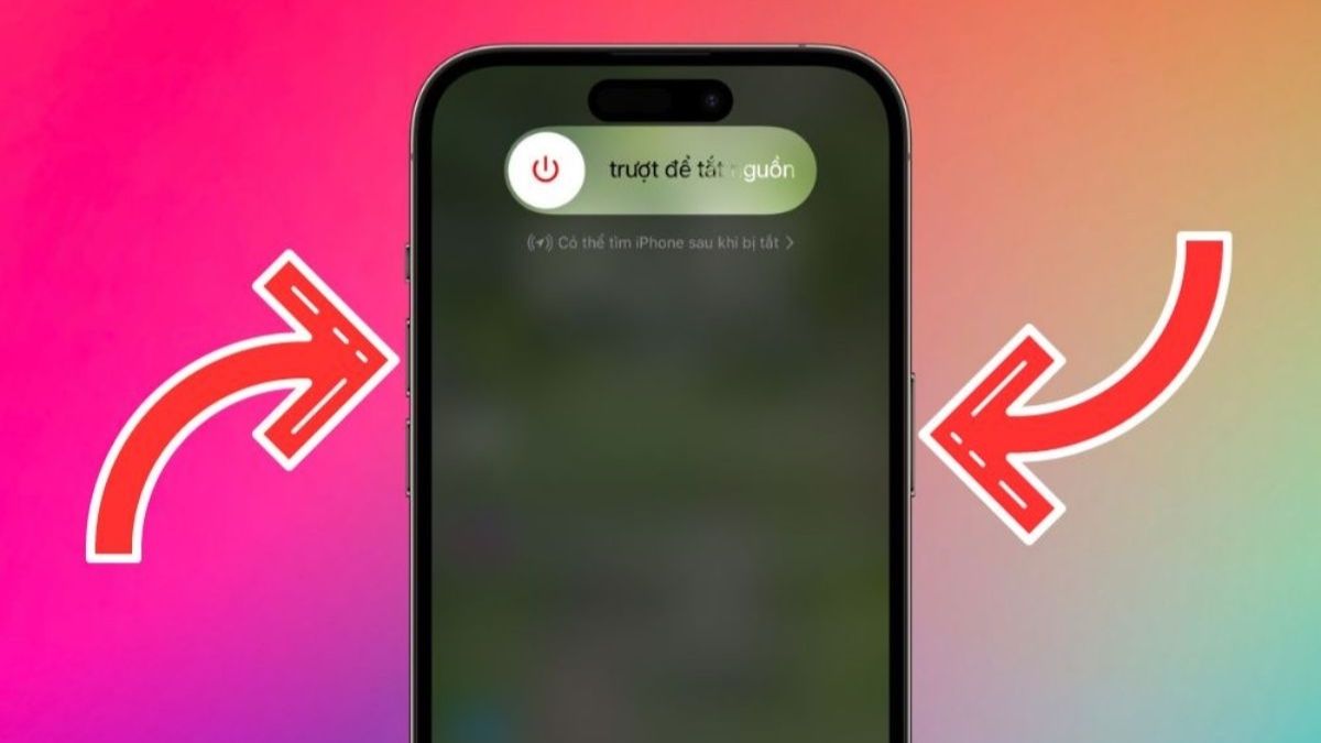 Cách khắc phục lỗi AirPods không kết nối được với iphone - khởi động lại iphone - bước 1