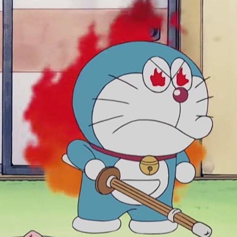 Meme Doraemon tức giận - 3