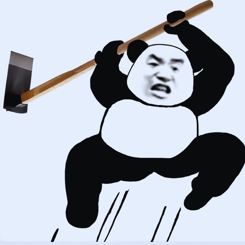 Meme gấu trúc tức giận - 1