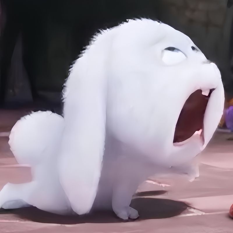 Tức giận thỏ Snowball meme - 6