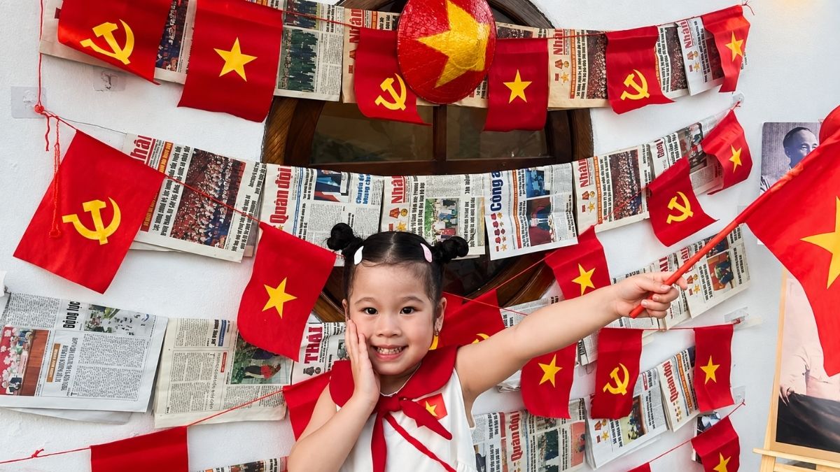 Trang trí 2/9 lớp học và trường mầm non rực rỡ - 4