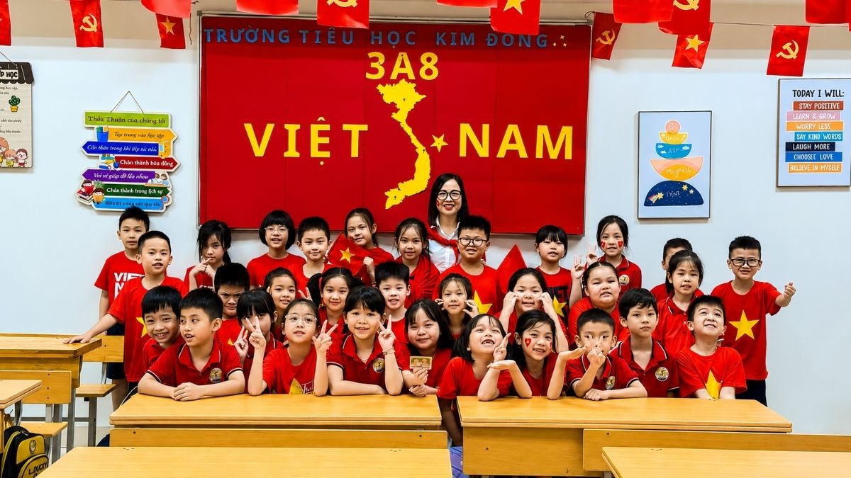 Trang trí 2/9 lớp học và trường mầm non rực rỡ - 5