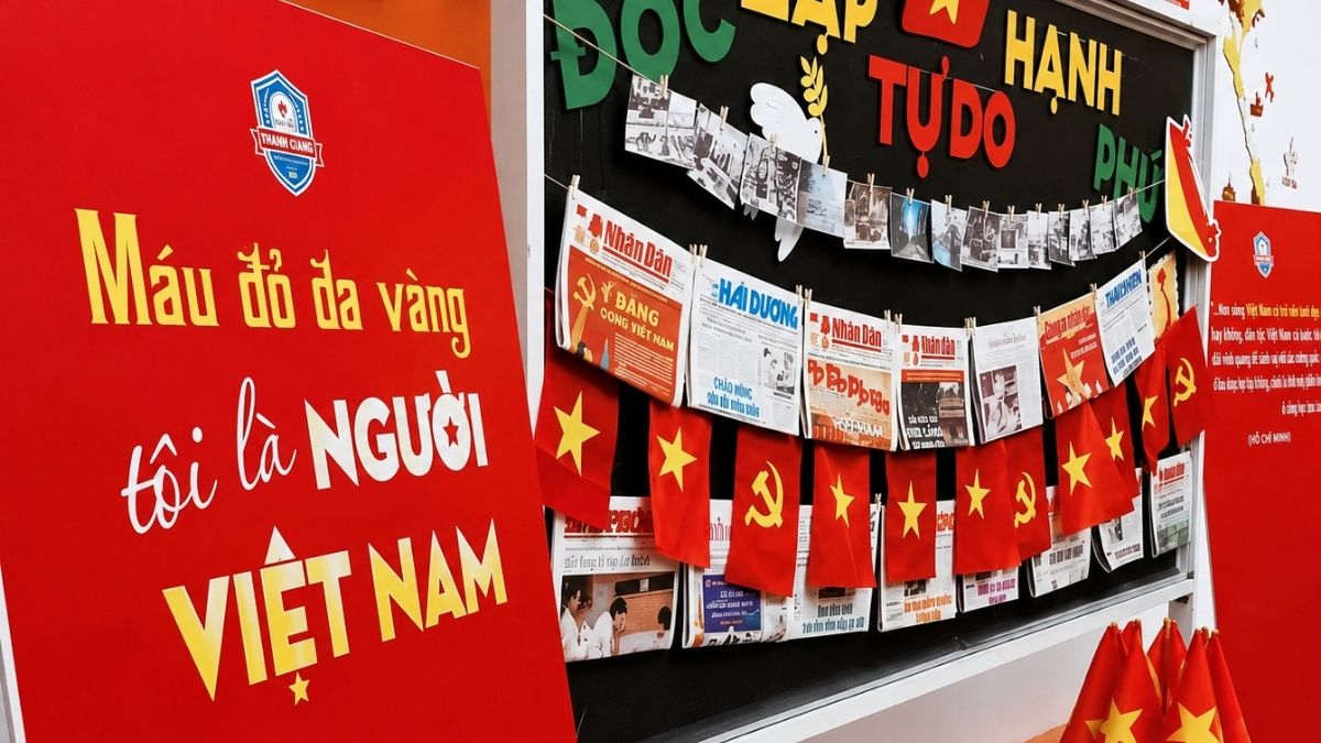 Trang trí background 2/9 đơn giản để chụp ảnh - 3