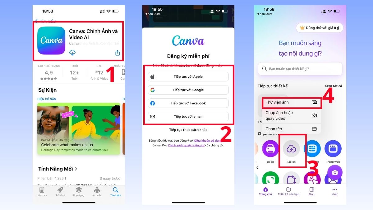 Hướng dẫn tự chế ảnh troll bạn bè bằng điện thoại - bước 1