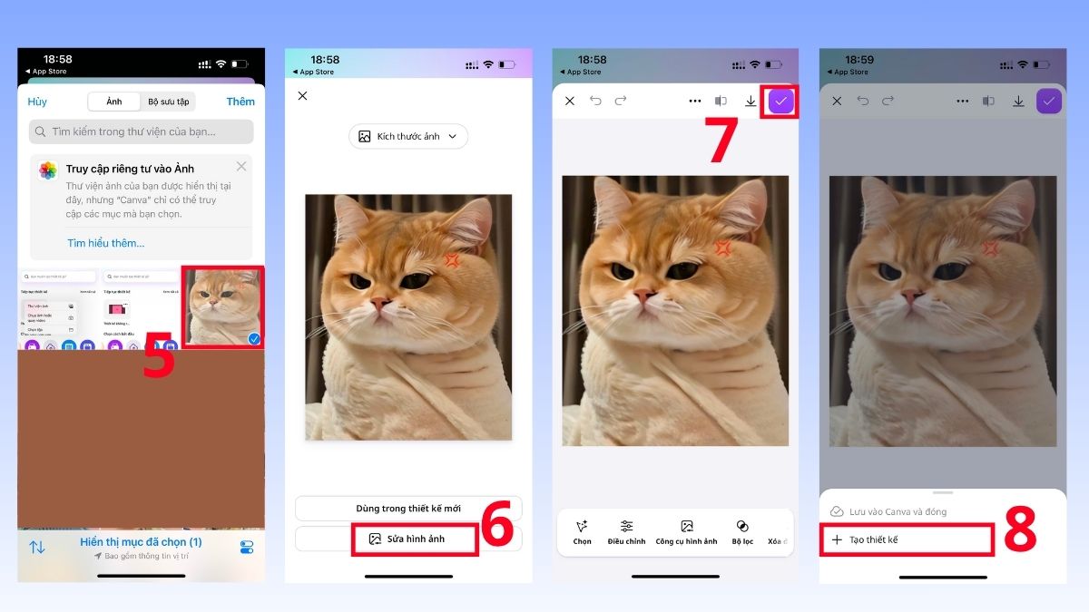 Hướng dẫn tự chế ảnh troll bạn bè bằng điện thoại - bước 2