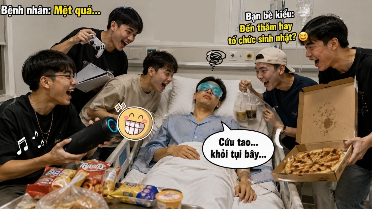 Ảnh nhập viện troll bạn bè - 6