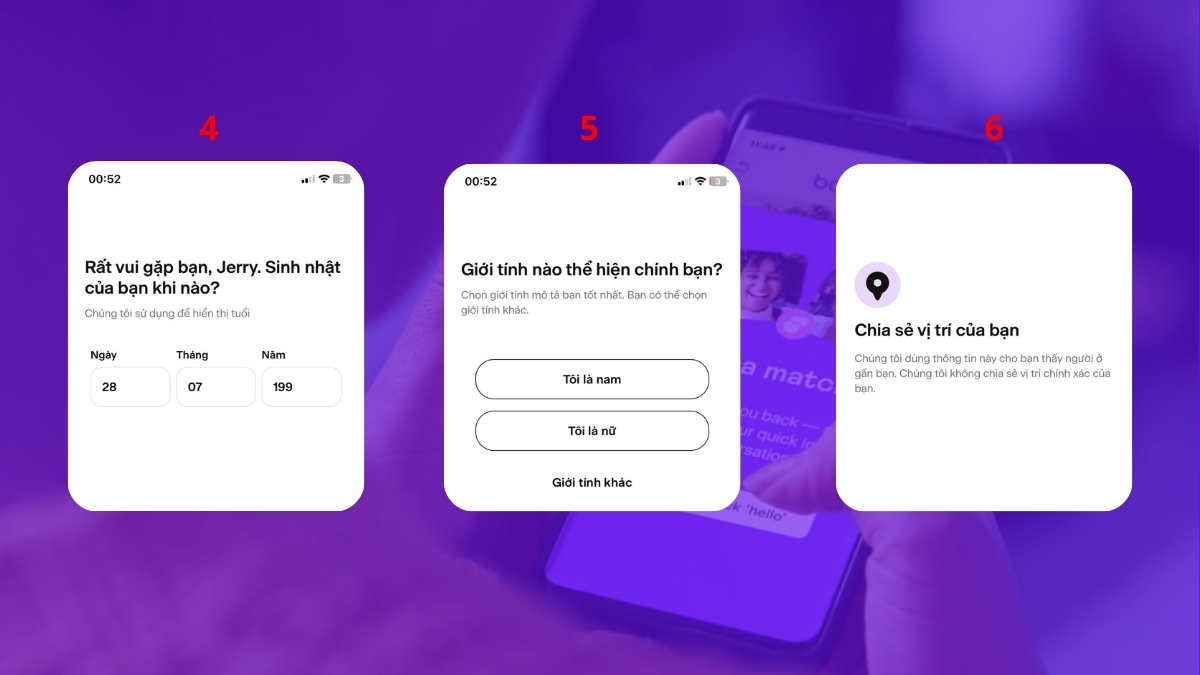 Cách tải và đăng ký app Badoo trên điện thoại - bước 3
