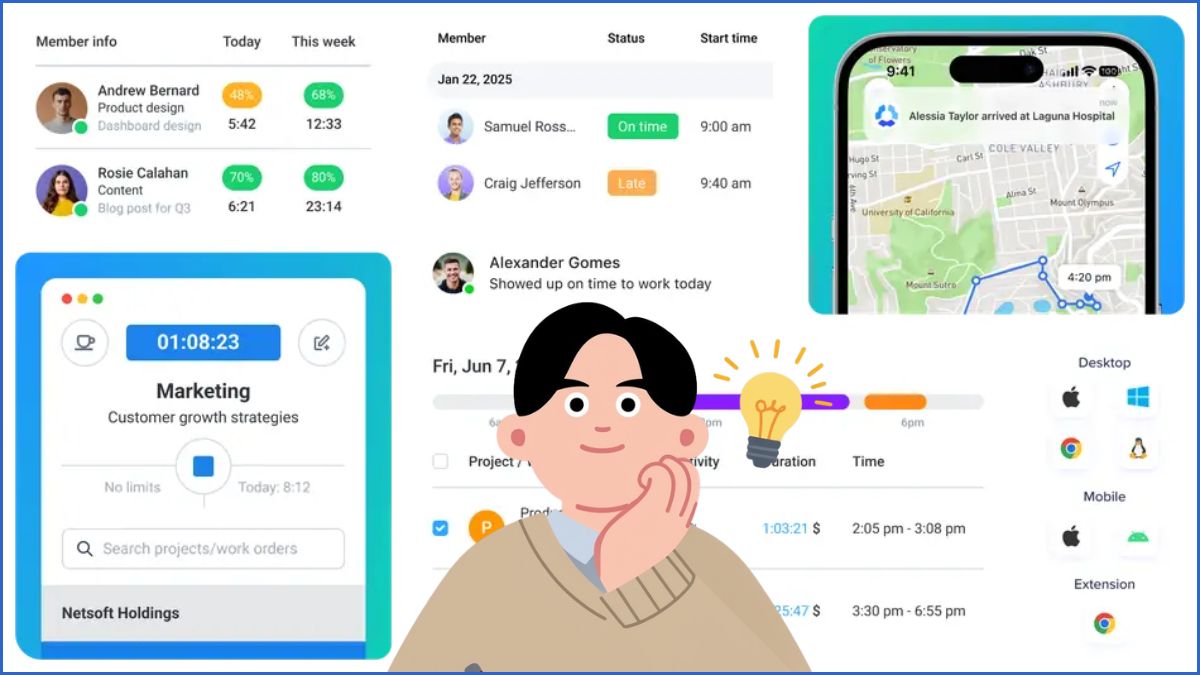 Kinh nghiệm lựa chọn app chấm công phù hợp cho doanh nghiệp