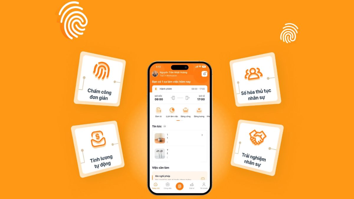 Lợi ích khi sử dụng app chấm công hiện nay