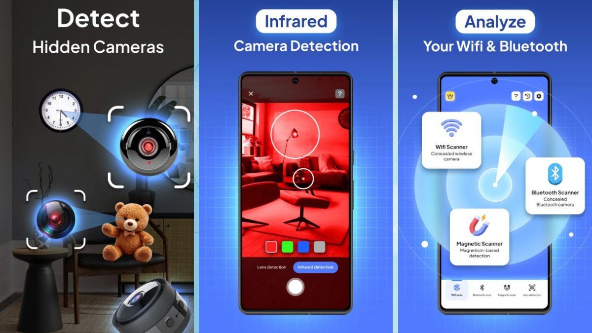 app check camera ẩn - Hidden Camera Detector - CamX