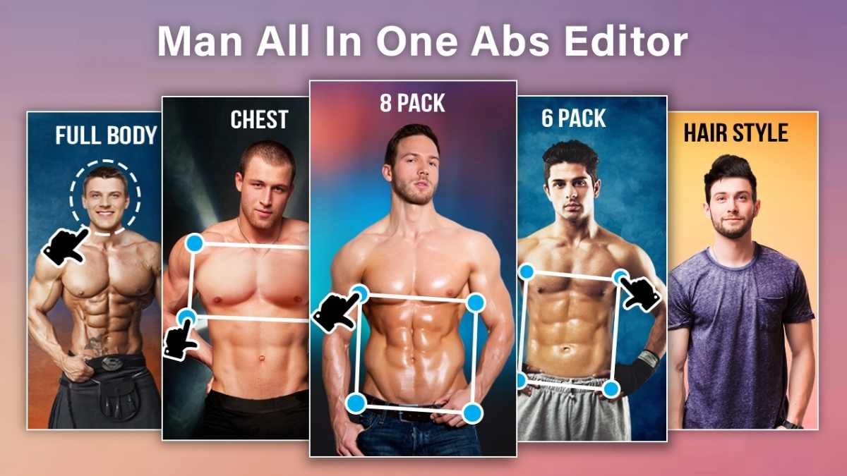 Abs Body Editor - app chỉnh bụng 6 múi free