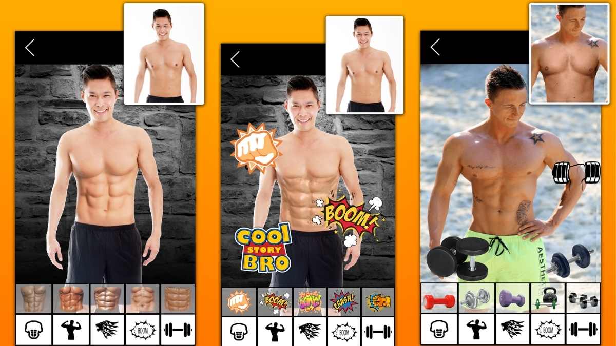 Six Pack Abs Photo Editor - app chỉnh bụng 6 múi cho nam