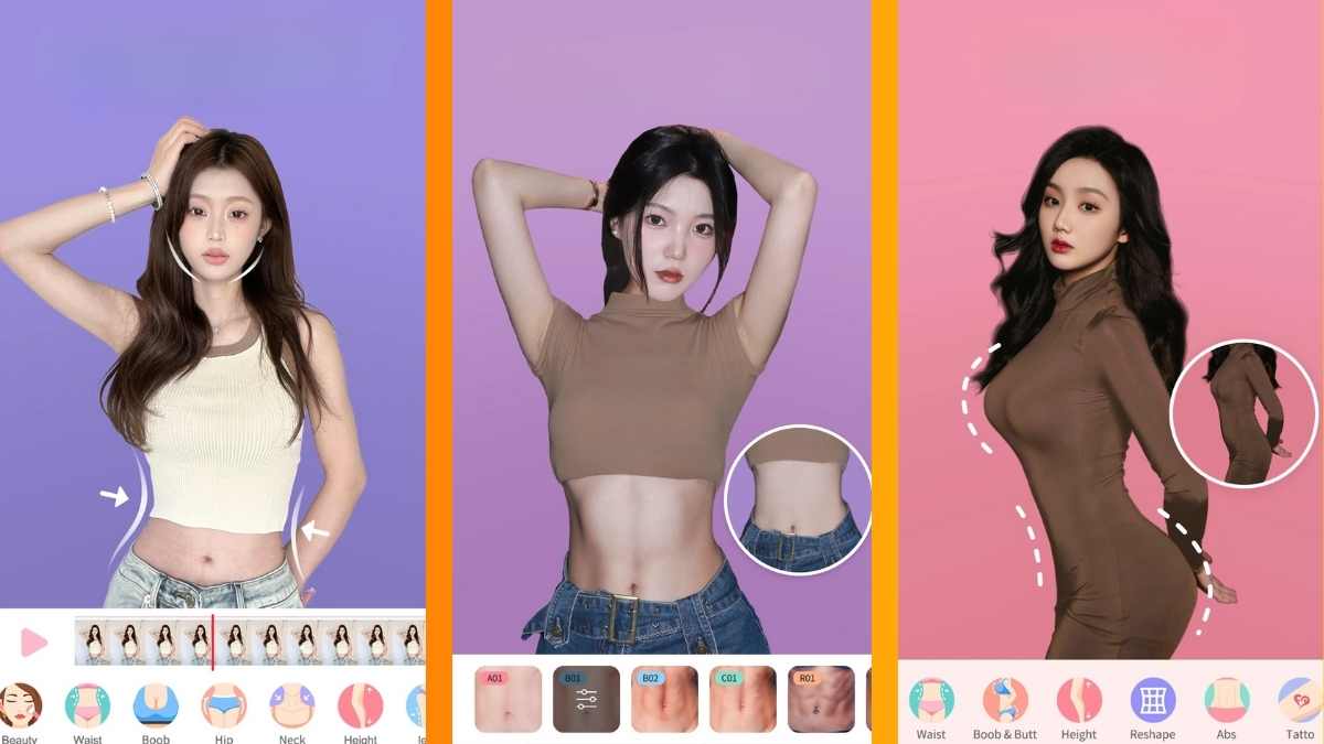 Perfect Me - app chỉnh bụng 6 múi free