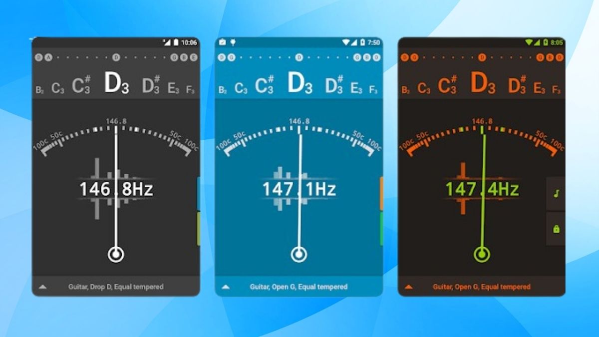 gStrings - app chỉnh dây đàn guitar chuẩn