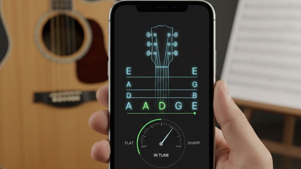 Mẹo sử dụng app chỉnh dây đàn guitar nhanh và chuẩn