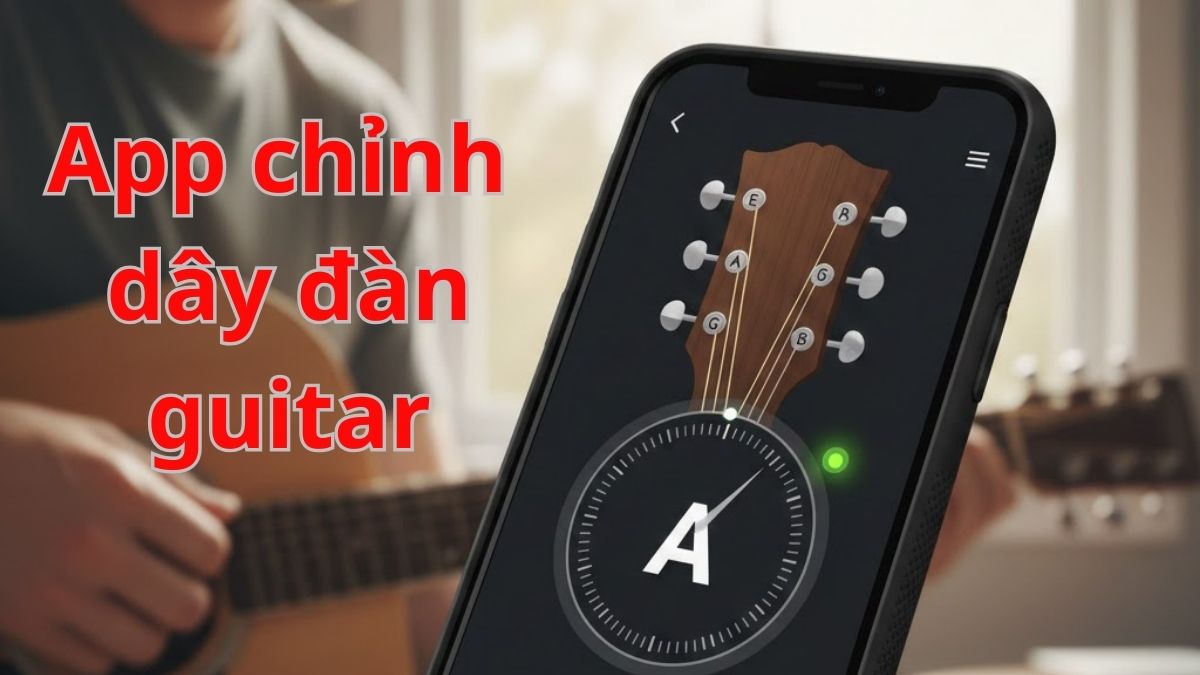 TOP 8 app chỉnh dây đàn guitar miễn phí chuẩn hiện nay