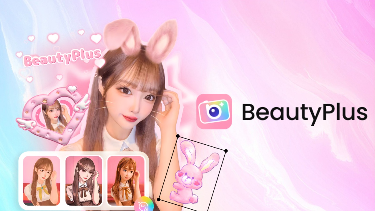 BeautyPlus - phần mềm chỉnh mắt to